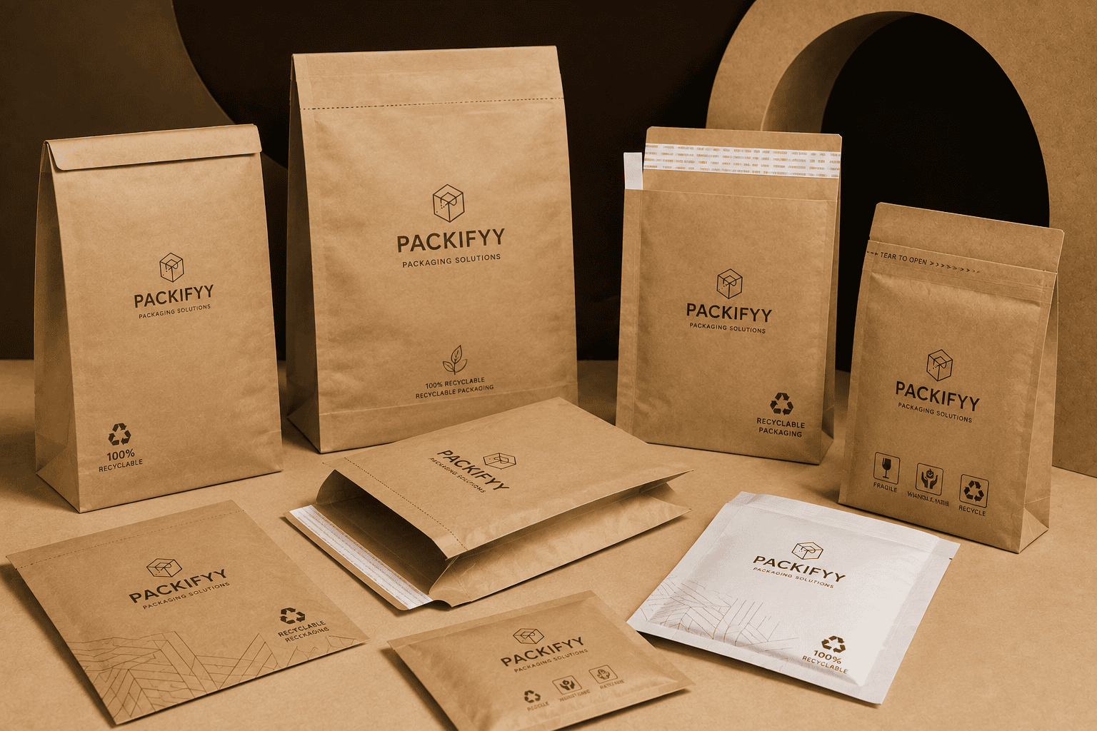 Paper Mailer Bags.png Paper Mailer Bags - Image 1