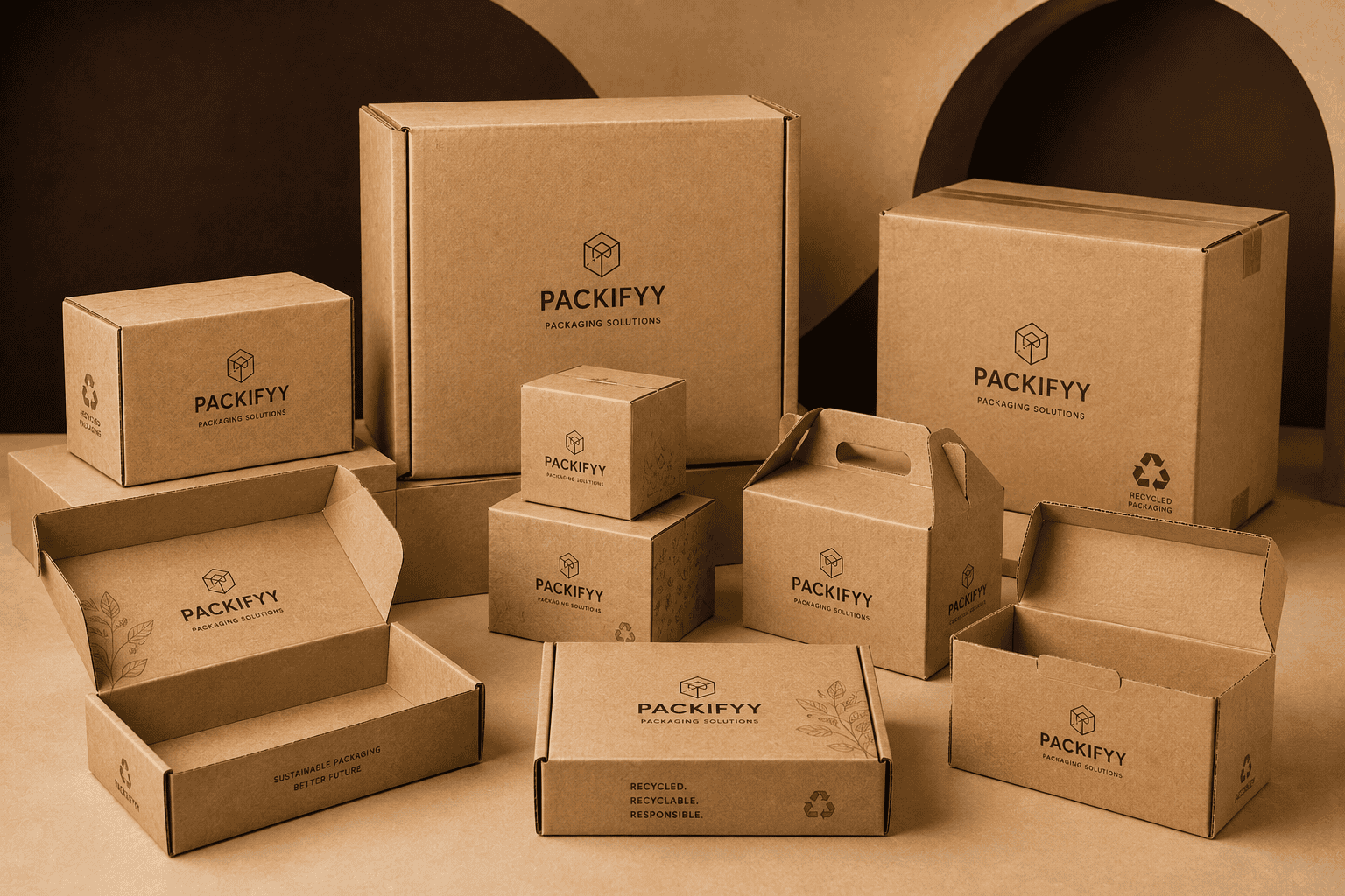 Recycled Corrugated Boxes.png Recycled Corrugated Boxes - Image 1